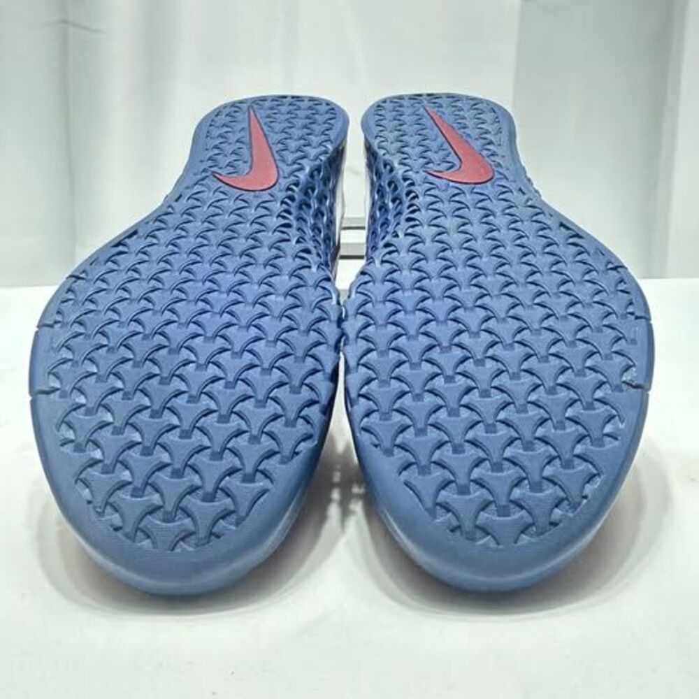 Nike Metcon 4 AH7453-626 Mens 8.5 Burgundy Blue Cross Training Shoes - Picture 4 of 7